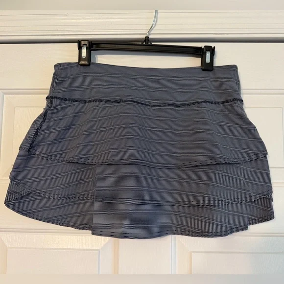 Athleta Striped Layered Skirt - Picture 1 of 6